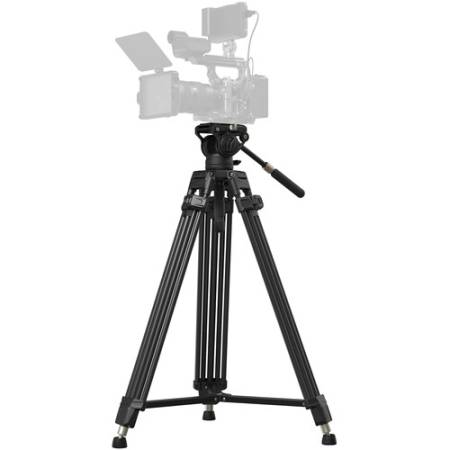 SmallRig 5111 AD-80S - wytrzymały zestaw, statyw + głowica video, carbon